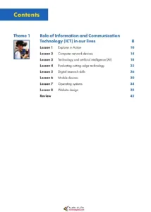 كتاب ict للصف السادس الابتدائي ترم أول